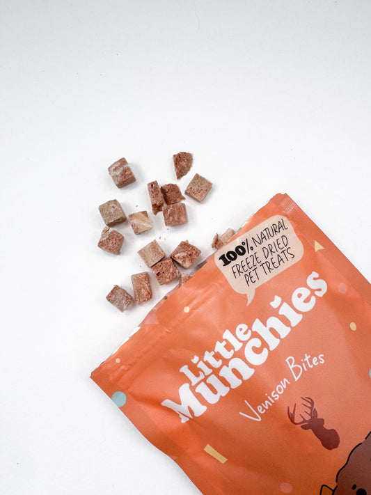 Freeze dried venison bites 40g