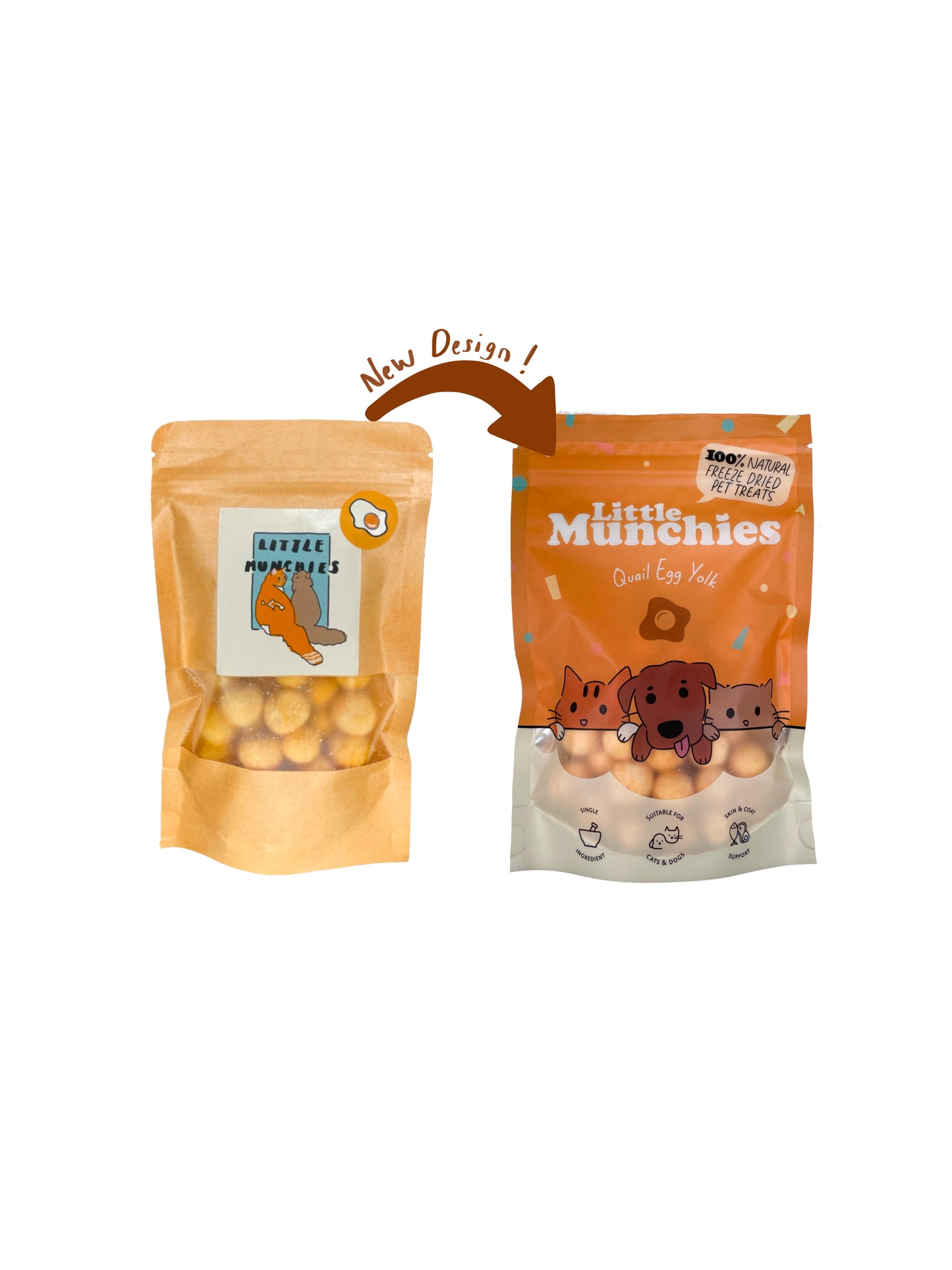 Freeze dried quail egg yolk 60g