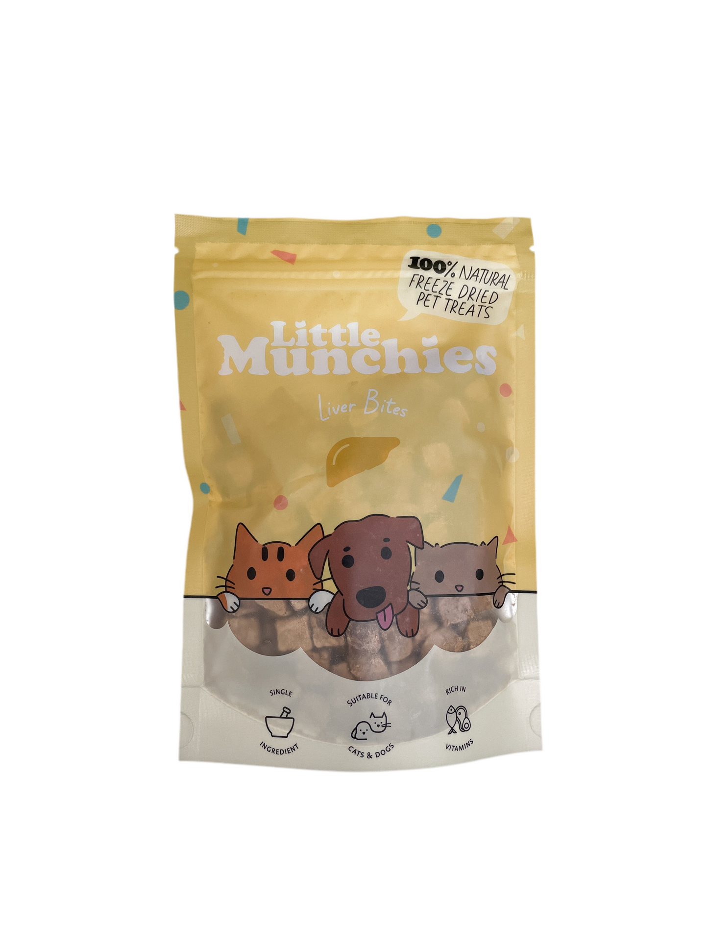 Freeze dried liver bites 60g