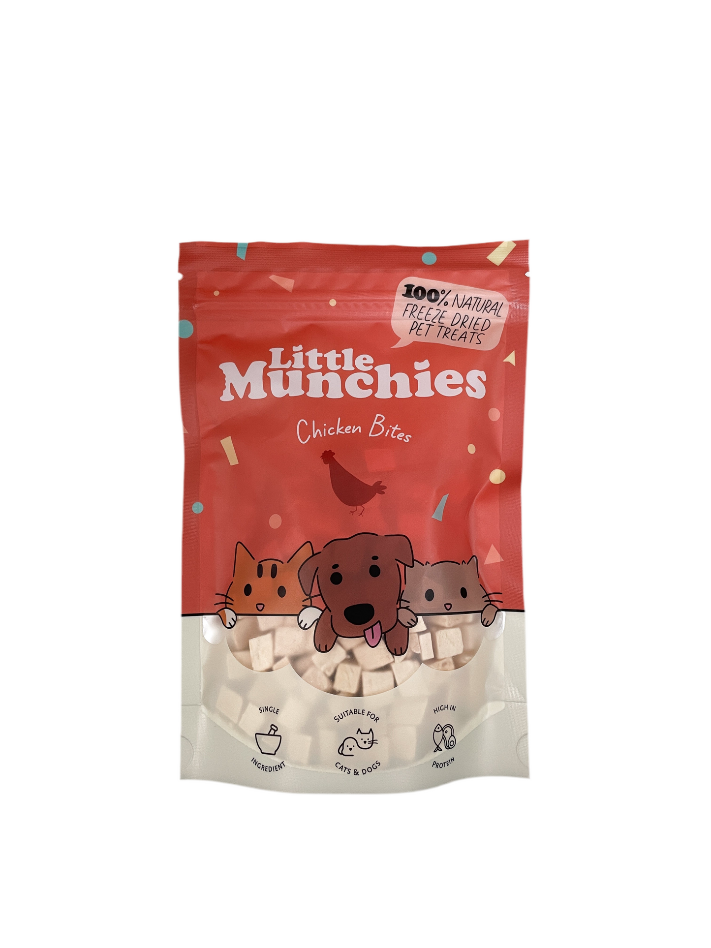 Freeze dried chicken bites 60g