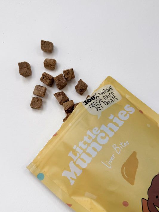 Freeze dried liver bites 60g