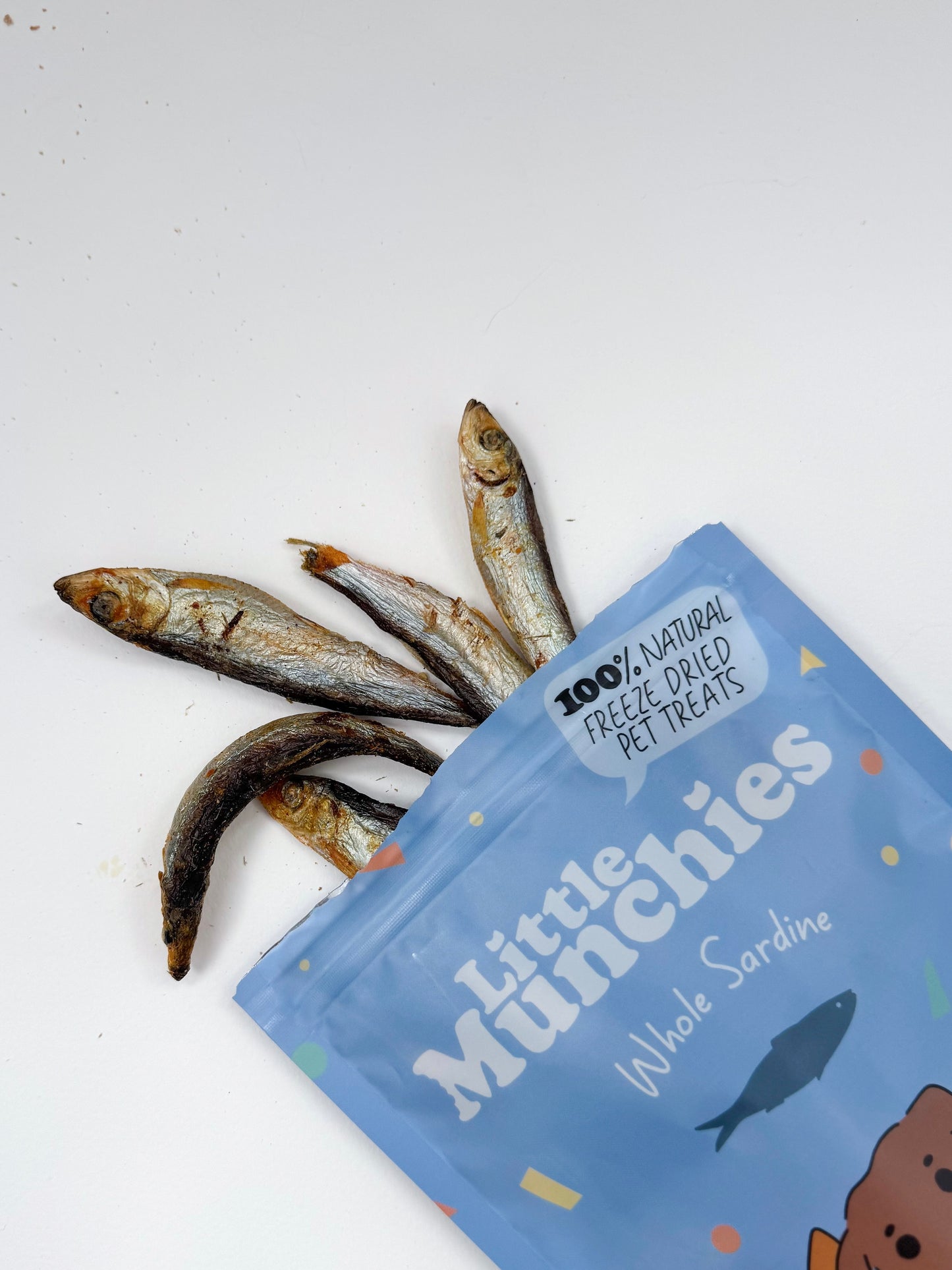 Freeze dried sardines 50g